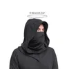 BeanieSkull Caps Halloween Hooded Balaclava Medieval Hat With Veil Hooded Cloak Cosplay Hooded Hat Anti droplet Balaclava Breathable Face Cover 230306