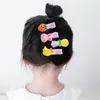 Accessoires pour cheveux, 20 pièces, épingles à cheveux en tissu pour enfants, couleur bonbon, pince à nœud, couvre-chef pour filles, Barrette, outils de coiffure pour bébé