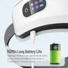 Eye Massager 6D Smart Airbag Vibration Care Instrument Komprimera Bluetooth Massageglas Tatighet Pouch Wrinkle 230303