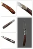 Top -Qualität H6882 Küchenfruchtfaltmesser 420c Satinblattholz mit Messingkopfgriff kleine EDC -Taschenflügelmesser