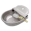 Bowls Livestock Watering Bowl Water Trough Automatic Waterer For Horses Pigs Dogs Cattle Goats Stainless Steel