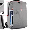 حقيبة الظهر للرجال الحقيبة المحمولة المحمول معطف المطر USB شحن متعدد الطبقات مضاد للسرقة