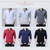 Erkek Tişörtler Tfetters Marka Tişört Erkekler Uzun T-Shirt Dönüş Şerit Tasarımcı T-Shirt İnce Fit Fit Fit gevşek gündelik pamuklu tişört erkek artı boyut 230303