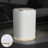 Waste Bins 12/15L Smart Sensor Garbage Bin Kitchen Bathroom Toilet Trash Can Automatic Induction Waterproof Touchless Smart Home Trash Can 230306