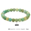 Strand All'ingrosso Gem Perline Agat Bracciali Fatti A Mano Naturale Colorato Fiore Agate Braccialetto Braccialetti Uomo Donna Yoga Gioielli Regalo Di Moda