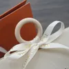 Present Wrap 22*7,5*13,5 cm 10st Orange Beige Paper Box med handtag Candy Cookie Chocolate Macaroon Wedding Presentförpackning 230306