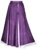 Rokken vintage dames mode vatte vloer lengte romantische maxi multi-gekleurde plus size retro elegante vrouwelijke rok