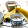 Mokken vintage keramische mug koffie melkthee -thee markeren waterglas unieke geschenken huishoudelijke benodigdheden