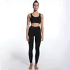 Conjuntos ativos 2 peças Roupas de tracksuit feminino Roupas de ginástica de ginástica Leggings Sportswear para Sport Woman Menas Suje de ioga sem costura Conjunto