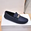 Varumärke Mens Loafers klädskor Lågklippande Gommino Driving Casual Shoe Slip On With Orignal Box Storlek 38-46