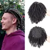 الباروكات الاصطناعية Dindong الإغلاق Topper Tail Clip في ذيل الشعر كما الأشقر الرهبة locs مقاطع البشر 230303