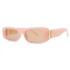 Zonnebrillen Cooyoung Square Frame Dames Men Merkontwerper Rechthoek Zonneglazen Mode Zwart roze Red Gafas de Sol5676581