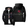 Men'S Jackets Rose Jacket Windbreaker Men And Womens Fashion White Black Roses Outwear Coat Drop Delivery Apparel Mens Clothing Outer Dhtsp