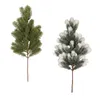 Decorative Flowers Christmas Branches Branch Greenery Picks Sprigs Twigs Leaves Artificial For Garland DIY Craft Winter Events Decoration