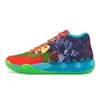 2023 Gorące buty do koszykówki Melo MB 1 Rick and Mortys of Mens Basketballs Buty Queen City Purple Cat of Lamelo Ball Buty Melos MB1 Low