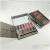 Lipstick 12 Colors Lip Gloss Palet Cream Make -up Langdurige Cosmetics Limited Edition in Stock Drop Delivery Health Beauty Lips DHQ0M