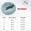 Cat Beds 29Long Plush Pet Dog Bed Comfortable Donut Cuddler Round Kennel Soft Washable And Cushion Winter Warm Sofa