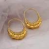 Boucles d'oreilles rondes à la mode pour femmes, boucles d'oreilles à Clip, pendantes, cadeaux d'anniversaire de fête de mariage africain, 230306