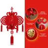 Christmas Decorations Lantern Ornament Lovely Non-woven Fabric Fine Workmanship Chinese Year Decoration Pendant