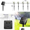 Led Strings Solar Lamps Outdoor Mushroom Lights For Garden Decoration Ip65 Waterproof Garland Patio Backyard Fairy Lamp Drop Deliver Dhykl