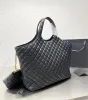 Lyxdesigner väskor på väskor shoppingväska axelväska icare maxi puffer quiltade läder kvinnor handväska avtagbar zippad påse återanvändbar växel stängning hög kvalit