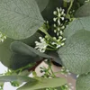 Декоративные цветы симуляция растения Eucalyptus Leaf Artificial Basket Vase для домашнего декора свадебная вечеринка