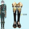 Anime Costumes Genshin Impact Al Haitham Cosplay Come Carnival Uniform Wig Shoes Anime Halloween Men Game Z0301