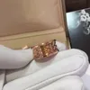 Buigari Spring for Man Designer Ring for Woman أعلى جودة المجوهرات فاخرة الأزياء الكلاسيكية هدية رائعة مع صندوق 013