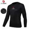 Cyclisme Chemises Tops XTIGER Hiver Cyclisme Couche de Base À Manches Longues Chaud Vélo Sous-Vêtements Polaire Sport Vélo Chemise Garder Au Chaud Course Vélo Chemise 230306