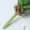 Dekoratif Çiçekler Hediye Mikro Peyzaj Ofisi El Ev Dekorasyon Tesisi Duvar Yapay Succulents Gladiolus Bonsai Faux Aloe