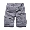 Mäns shorts Bolubao Cargo Men's Shorts Summer Trend Fashion Slim Work Pants High Quality Design Camouflage Shorts Man 230306