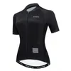 Giacche da corsa 2023 Maglia da ciclismo Donna Bike Top MTB Uniforme Camicia da bicicletta Abbigliamento da equitazione Estate Donna Ciclista Biker Outfit Nero Viola