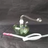 Hookahs Kolor jabłkowe węże szklane bong