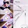 Lamp Beauty Salon Makeup LED Cold Light Magnifying Glass Tattoo Nail Art Eye Shadowless Floor