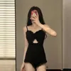 Costumi da bagno da donna 2023 Costume da bagno intero sexy Push Up Donna Stile coreano Costume da bagno da spiaggia vintage da donna