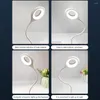 Lampes de table 1-20pcs USB Smart Night Light Lampe LED à commande vocale Chevet 360 réglable 90LM 3 modes