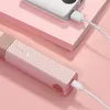 Hårrätare trådlösa USB mini keramik curler 3 konstant temperatur bärbar platt järn för resor 230306