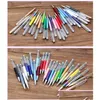 Stylos à bille Creative Diy Blank Pen Étudiant Paillettes Écriture Colorf Crystal Ball Drop Delivery Office School Business Industrial Sup Dhmzi