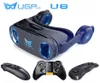 UGP U8 VR Очки 3D-гарнитура Версия IMAX Шлем виртуальной реальности Видеоигры с наушниками Коробка для 3D-очков Дополнительный контроллер H223120440