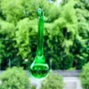Chandelier Crystal 2/5PCS 80mm Glass Water Drops Prism Pendants Crystals Accessories Home Wedding Decoration Lamp Part Hanging