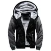 Men's Hoodies Sweatshirts Men Hoodies Winter Thick Warm Fleece Zipper Men Hoodies Coat Sportwear Male Streetwear Hoodies Sweatshirts Men 4XL 5XL 230303