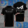 Wangcai01 Men's T-shirts 2022 Zomer Witte Formule 1 Alpine F1 Racing Team Heren Outdoor Sports Short Seve T-shirt. Kleding van hoge kwaliteit 0306H23