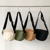 Abendtaschen Baumwolle Canvas Reißverschluss Damen Preppy Damen Flap Japan Jugend Kleine Schulter Umhängetasche Gesamtverkauf