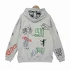 Sweats à capuche pour hommes Sweatshirts Haute version Meichao RHUDE manager graffiti peint à la main hommes et femmes 360 grammes pull à capuche T230306