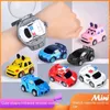 RC Robot EST Mini Watch RC Controlc Car Children S Odległe elektryczne maszynę do wykrywania podczerwieni zabawki dla dzieci