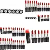 Lipstick Brand Makeup Matte 12 Colors Piece Collection Long Lasting Lip Stick Drop Delivery Health Beauty Lips Dhqop