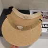 Projektant Sun Visor kapelusz męski i damski w kształcie letni czas wolny hat hat hat gigantyczne czapkę na plażę sporty para baseballowa czapka golfowa czapka tenisowa