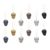 Hangende kettingen 12 stks Halloween Foams Heads Hangende decoratie Suppliespendant