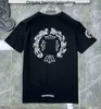 Luxury Classic Mens t Shirts Ch Brand Fashion Men Sanskrit Letter T-shirt Horseshoe Heart Cross Designer Tshirts Man Hip Hop Chromes Sweater EQ99