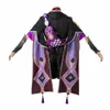 Anime kostuums game genshin impact scaramouche cosplay come hat schoenen pruik anime Halloween genhin cosplay scaramouche come z0301